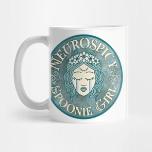 Neurospicy Spoonie Girl Depression Mug